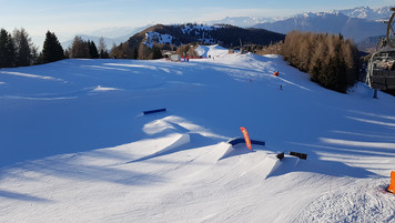 Folgaria. Snowpark (foto: Olek Kaleta) Folgaria. Snowpark (foto: Olek Kaleta)