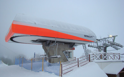 Zieleniec Ski Arena nowa kolej Mieszko M1 (foto: Zieleniec Ski Arena)