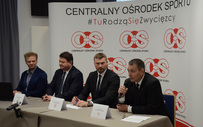 Konferencja prasowa w COS-OPO w Szczyrku (foto: COS Szczyrk)