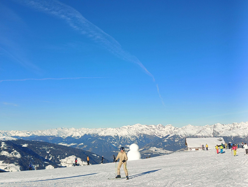 Narty w Dolomiti Superski / widok z Kronplatz / fot. P. Burda Narty w Dolomiti Superski / widok z Kronplatz / fot. P. Burda