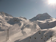 Lodowiec Stubai w Marcu 10