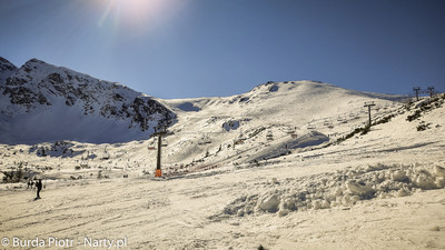 Trasa na Hali Gąsienicowej (fot. P. Burda) Trasa na Hali Gąsienicowej (fot. P. Burda)