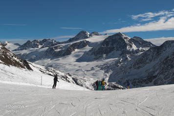 Widok na lodowiec.  (foto. A.Tomczyk)