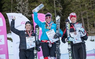 Podium dwubój kobiet