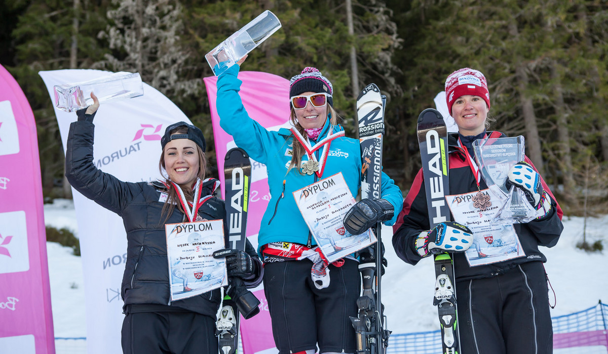 Podium dwubój kobiet