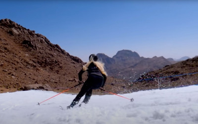 Narty w Trojena Arabia Saudyjska / Źródło: YT