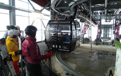 Dolna stacja Funitela na Chopok (foto: Narty.pl)