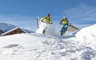 Zabawa na Fat bikach w Livigno (foto: R. Trab)