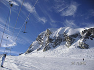 Wjeżdżamy powoli wyciągiem