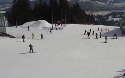 Obraz z Kotelnicy Białczańskiej 23.03.2018 10:45 (źródło: webcamera.pl)