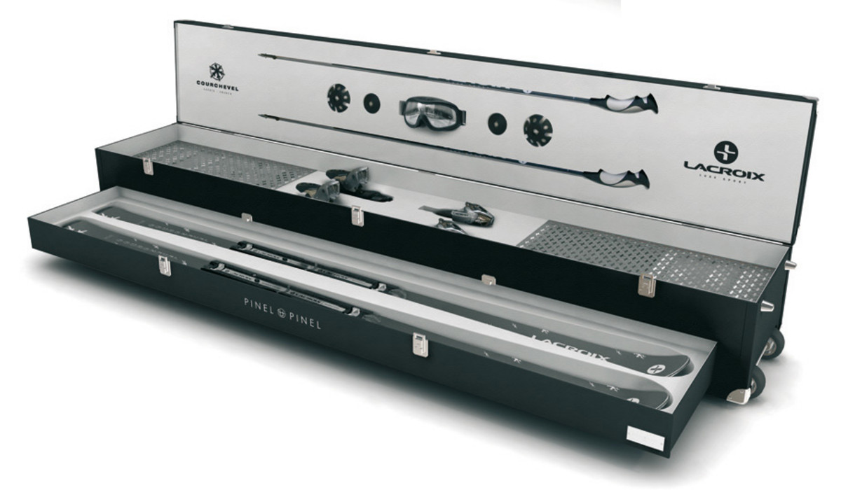 Lacroix Pinel et Pinel Courchevel - najdroższe narty świata (źródło sybarites.com) Lacroix Pinel et Pinel Courchevel - najdroższe narty świata (źródło sybarites.com)