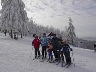 NASZA EKIPA: AGATKA, IWONA, PAULINKA, KRZYSIEK, JADZIA, ARTUREK I JA PO DRUGIEJ STONIE OBIEKTYWU.