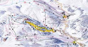Mapa snowparku (foto: D. Biernat)