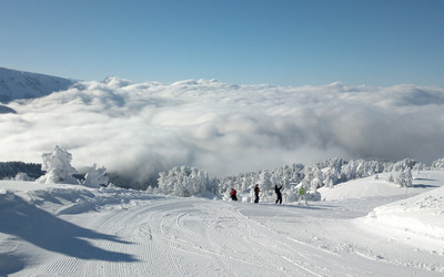 Francja- Chamrousse- trasa i widoki