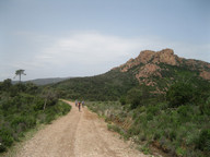 Lazurowe wybrzeże - droga