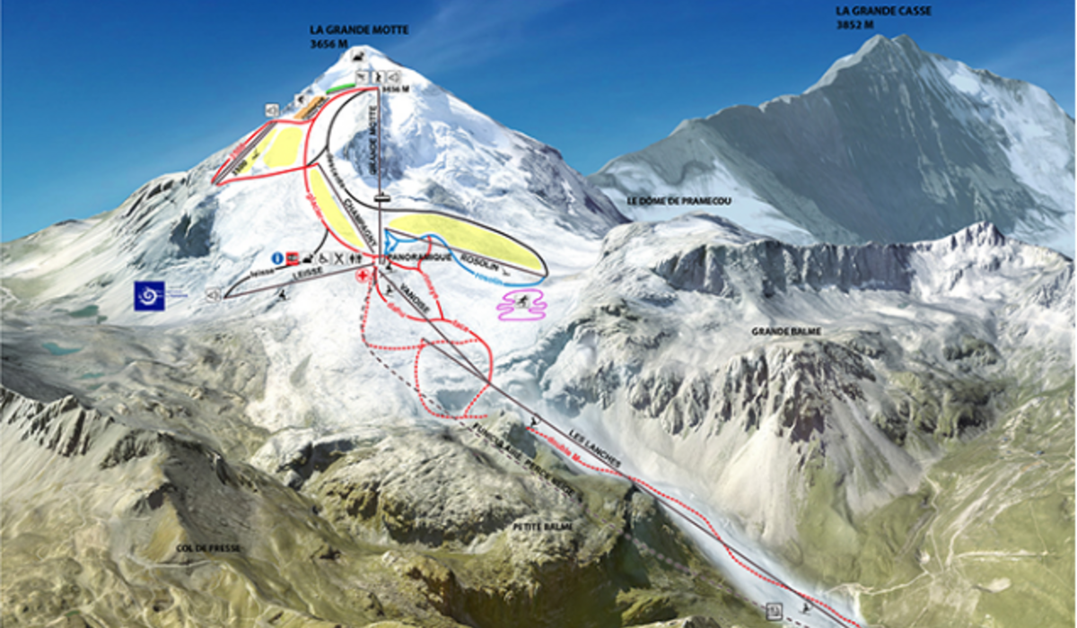 Grande Motte Tignes (źródło: tignes.net)