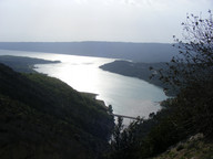 Lazurowe wybrzeże- jezioro