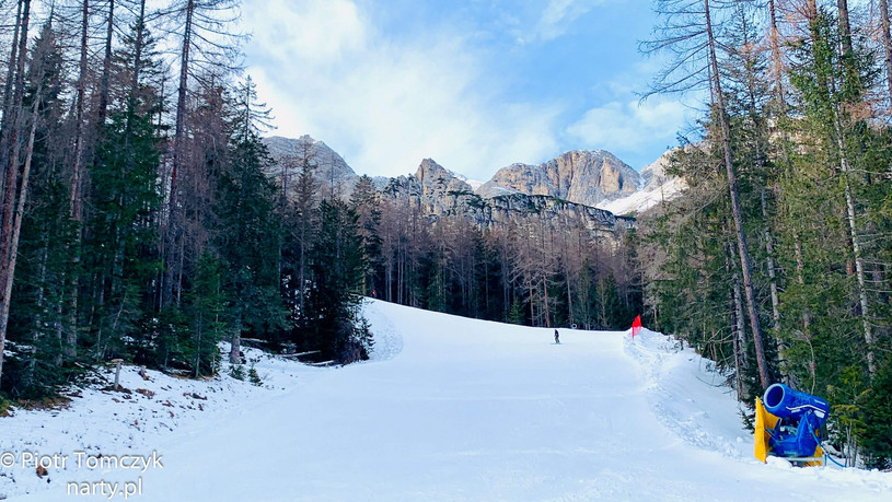 Cortina d`Ampezzo niebieska trasa nr 40 / fot. P. Tomczyk
