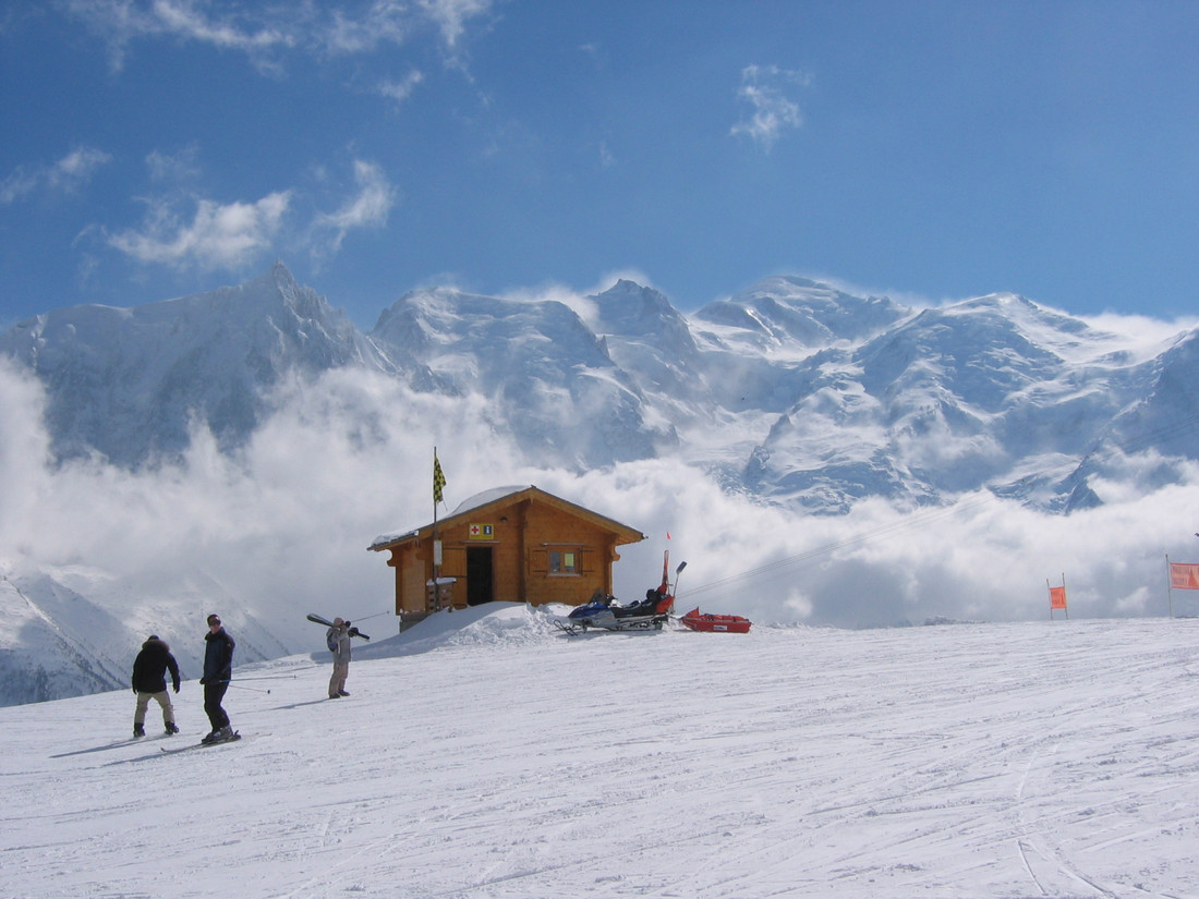 Chatka ratownicza w Chamonix / fot. P. Tomczyk Chatka ratownicza w Chamonix / fot. P. Tomczyk