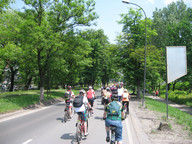 Śląska masa krytyczna- nasz peleton