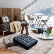 Wnętrze Chaty Oberholzer w Obereggen