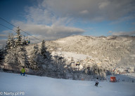 Na czerwonej trasie w Cieńkowie (foto: PB Narty.pl)