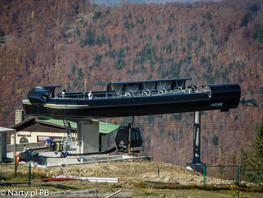 Szczyrk Mountain Resort górna stacja gondoli (foto: PB Narty.pl) Szczyrk Mountain Resort górna stacja gondoli (foto: PB Narty.pl)