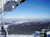 Panorama na kotlinę Jeleniogórską