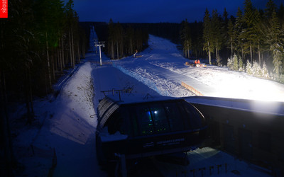SkiResort ČERNÁ HORA - PEC (Janské Lázně) (źródło: webcam ośrodka 2015 12 12)
