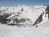 Szeroka, ale również nachylona - widok w dół