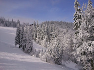 Wisła- Stożek - widok z wyciągu 3