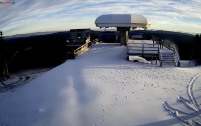 Zieleniec (źródło webcam zieleniec.pl 2015 12 31)