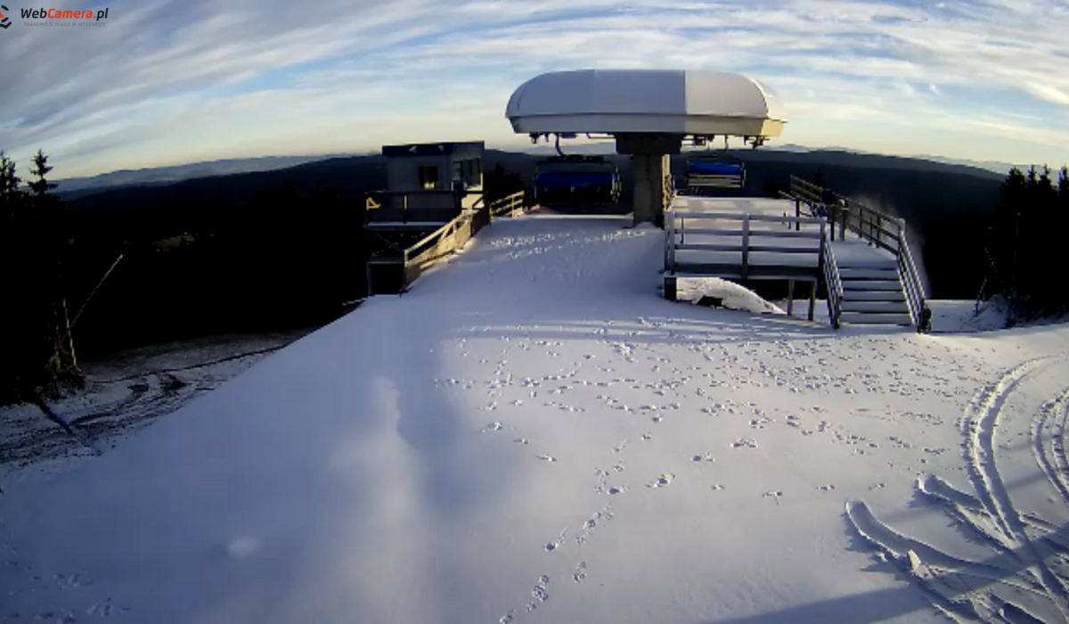 Zieleniec (źródło webcam zieleniec.pl 2015 12 31)