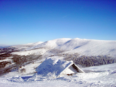 Budka startowa na FIS-owskiej ścianie
