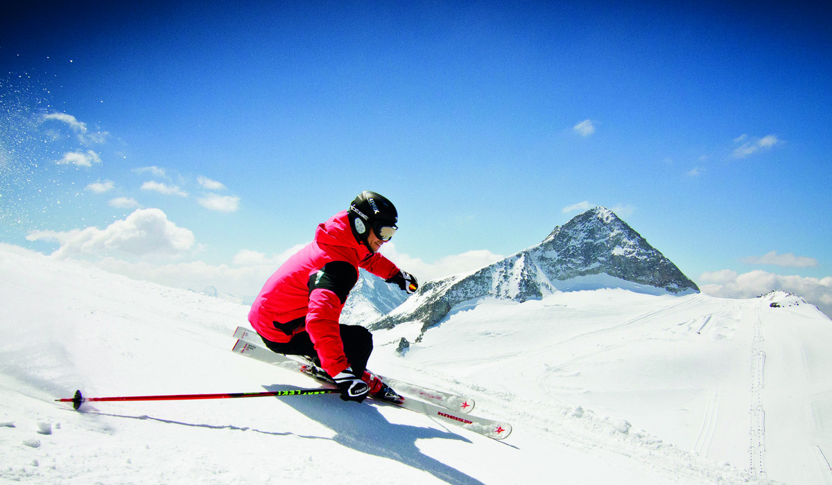 Narty na lodowcu - Hintertux (foto: copyright Hintertux Glacier)