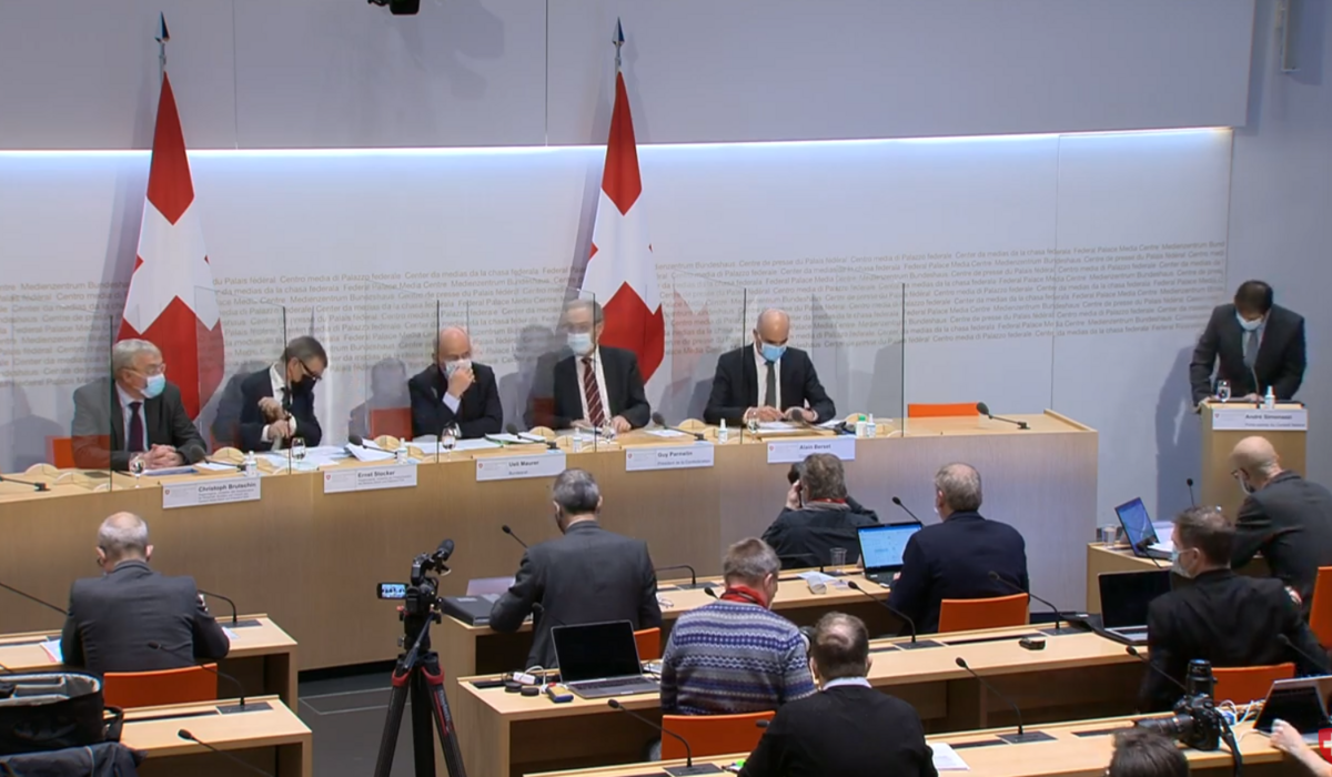 Konferencja prasowa Rady Federalnej - 2021 01 13