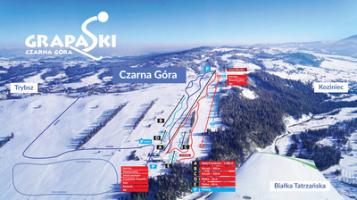 GrapaSki mapa tras narciarskich