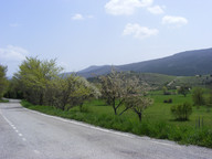 Lazurowe wybrzeże- asfaltowa droga