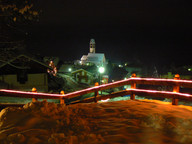  Cavalese- Miasteczko nocą