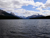 Perspektywa z Maligne Lake