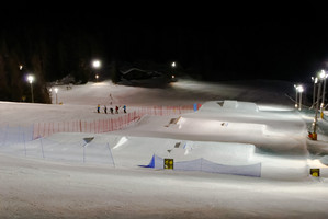 Snowpark nocą (foto: D. Biernat)