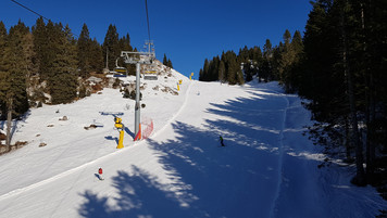 Folgaria. Czerwona trasa nr 25 (foto: Olek Kaleta) Folgaria. Czerwona trasa nr 25 (foto: Olek Kaleta)