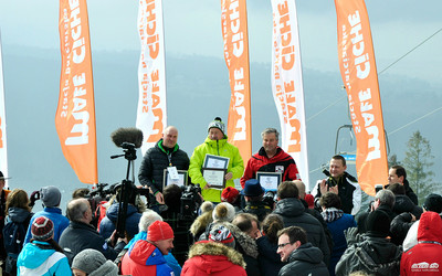 Najlepsza stacja narciarska Małopolski podium (foto: MOT)