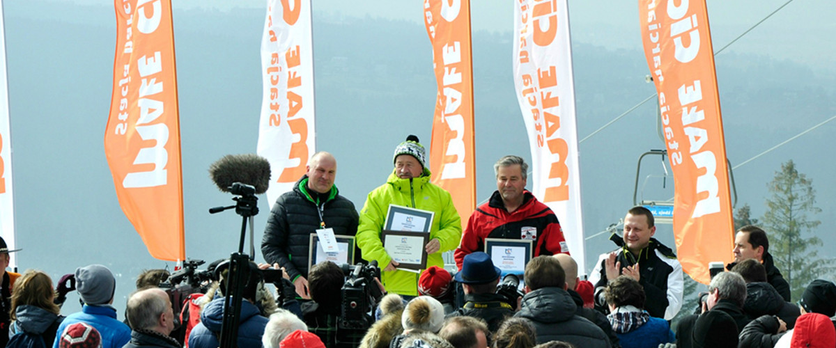 Najlepsza stacja narciarska Małopolski podium (foto: MOT)