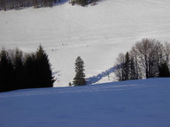 POLANA PRZY WYCIĄGACH. TRASY NIEBIESKIE.