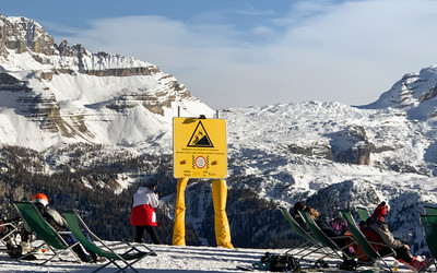 Madonna di Campiglio - chwila relaksu (foto: P. Tomczyk)