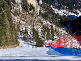 Zjazd z BUFFAURE 2020 m do MEIDA  trasą czerwoną (fot. A. Tomczyk)