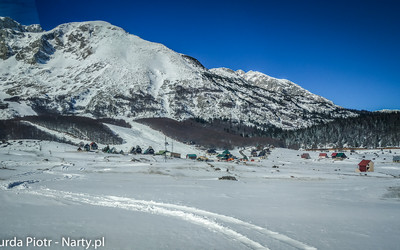 Žabljak najwyżej położone miasto na Bałkanach (1456 m. n.p.m. (foto: P. Burda)
