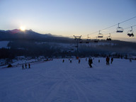 Zachód słońca na stoku 2