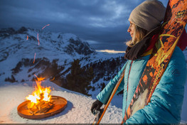 Val di Fiemme - Pampeago - Monte Agnello Refuge - Trentino wschód słońca (fot. F. Modica) 